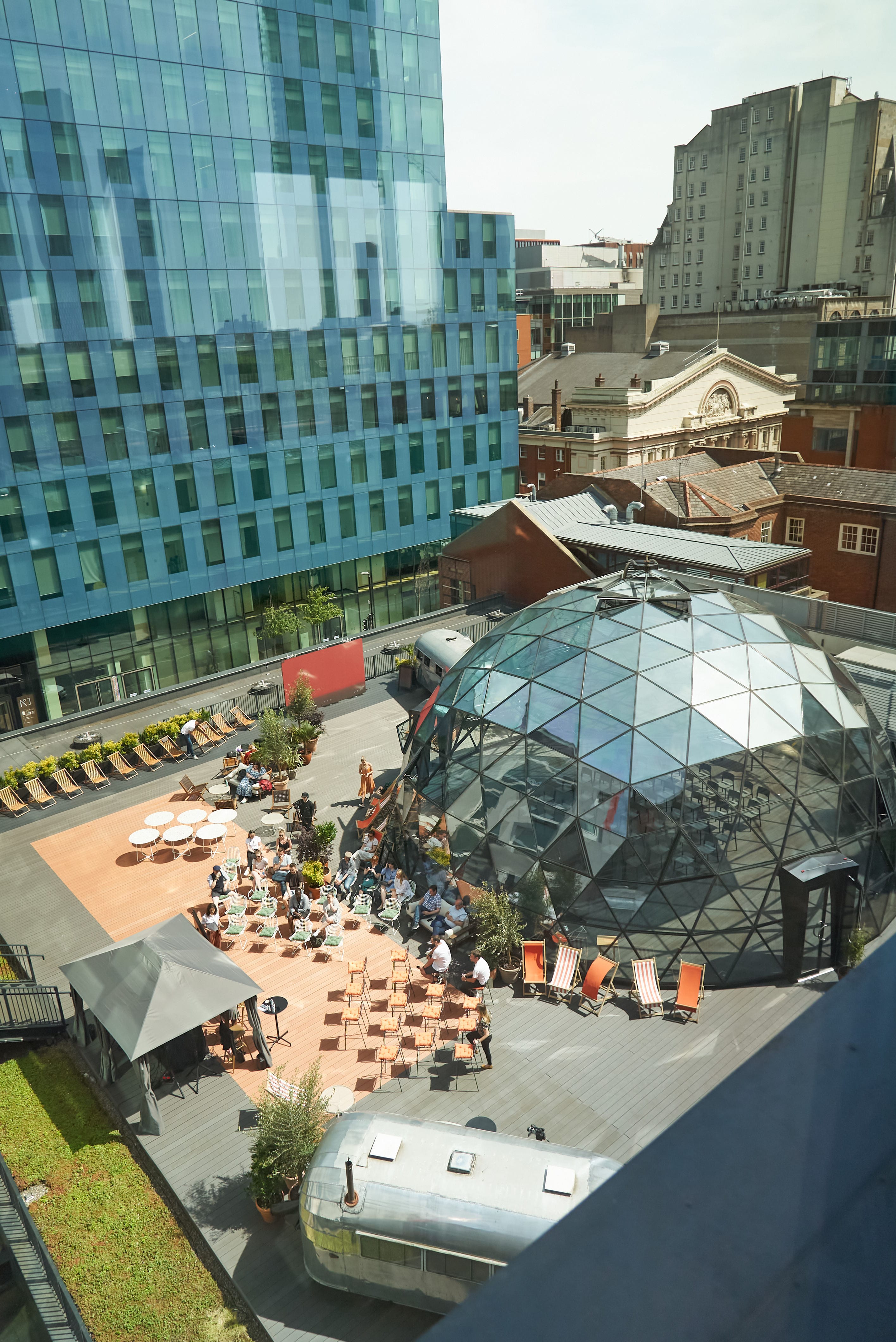 Photo of The Dome And Side Street, The Dome Manchester