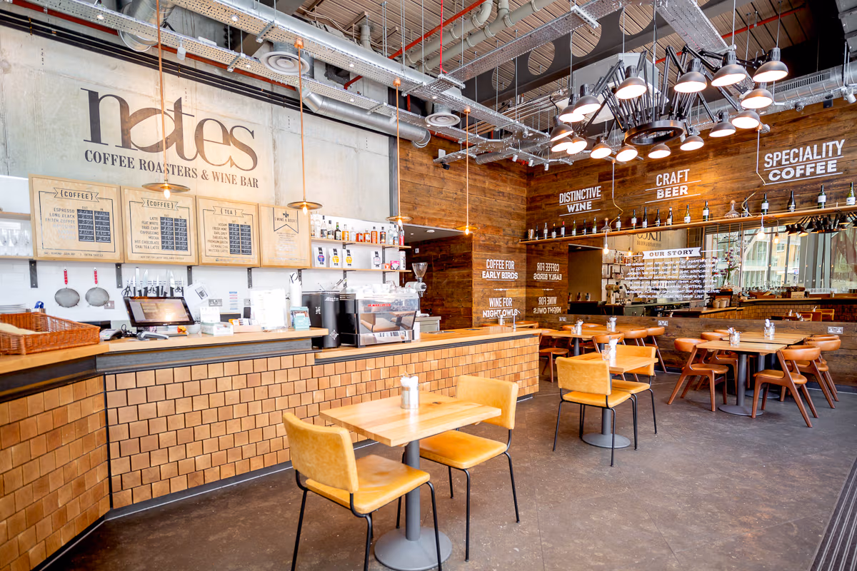 Photo of Notes Coffee Roasters And Bars Victoria, Full Venue With Outdoor Space