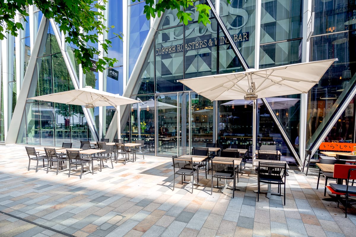 Photo of Notes Coffee Roasters And Bars Victoria, Full Venue With Outdoor Space