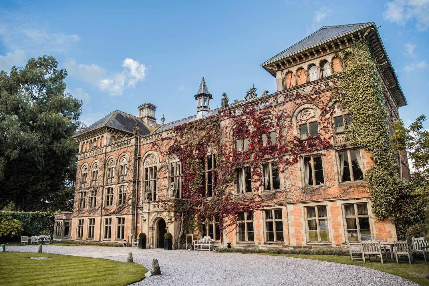 Photo of Soughton Hall, Marquee