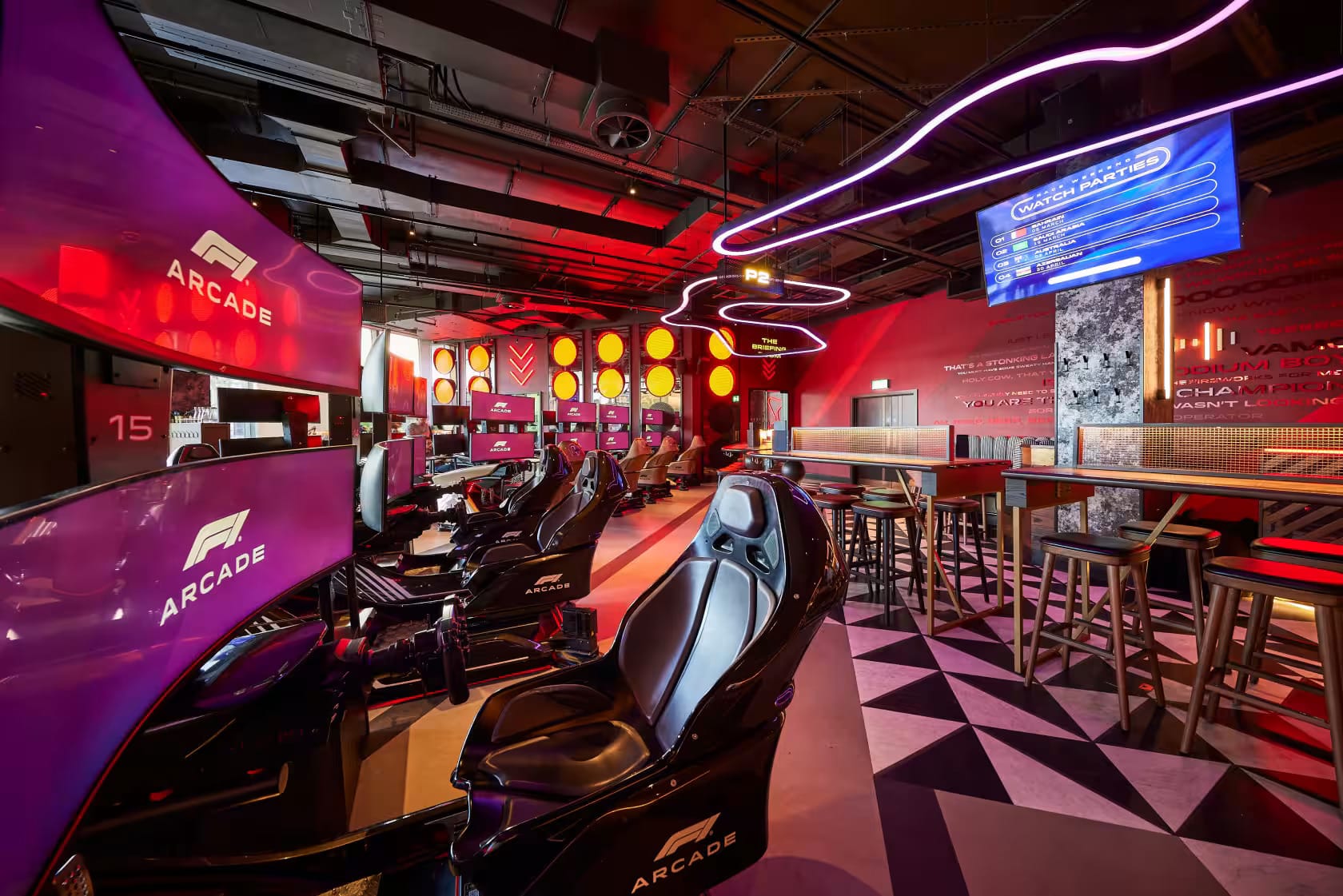 Photo of F1 Arcade - London, P1 + P2