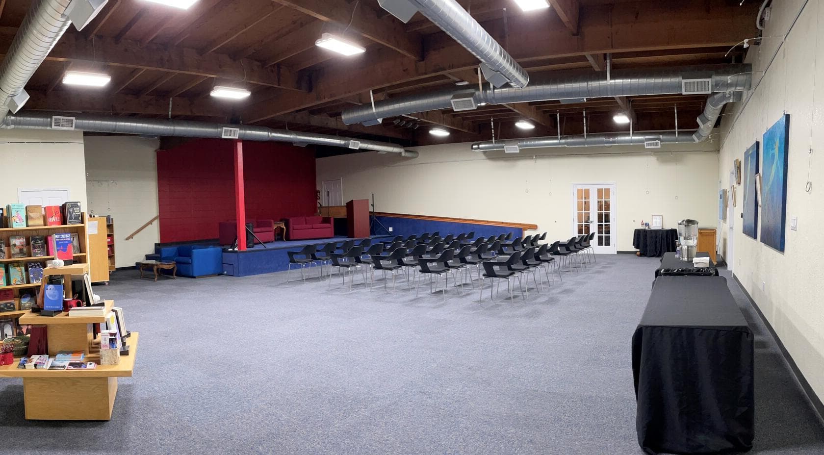 Gallery Area & Spacious Stage, Hen House Literacy Center photo #1