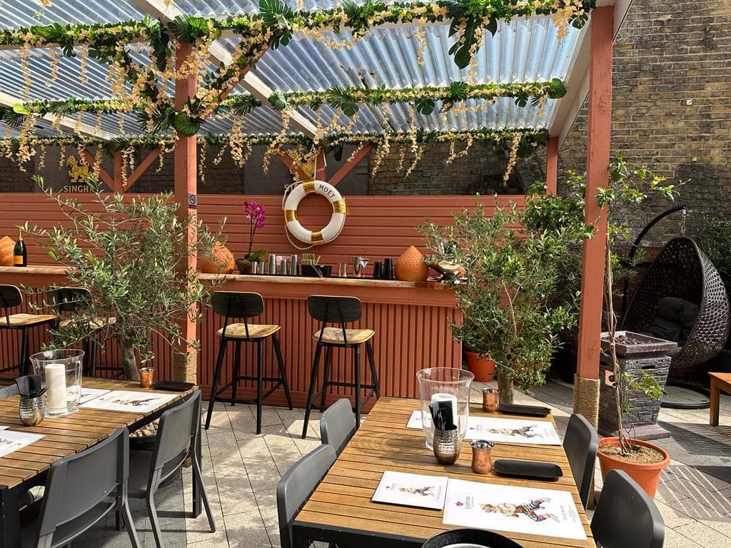 Outside Patio, Yum Sa Restaurant photo #3