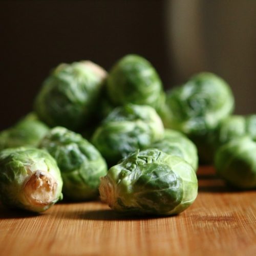 annual Christmas lunch brussel sprouts