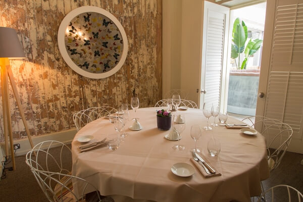 Cigalon private dining rooms in London