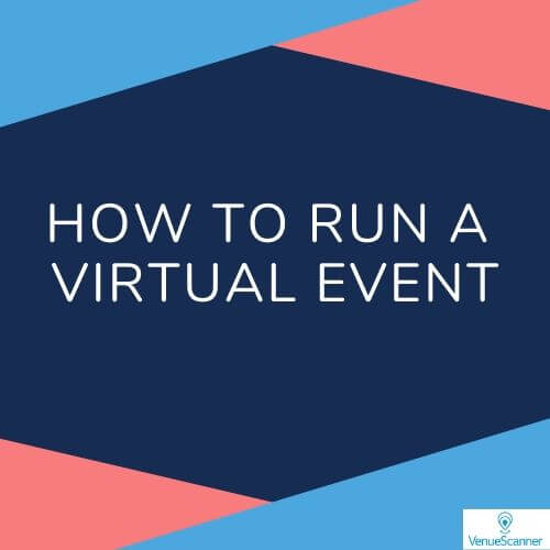 how to run a virtual event text