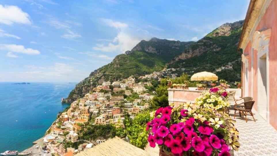 team offsite Positano
