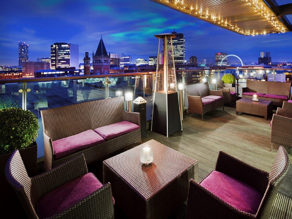DoubleTree by Hilton Rooftop Bar Manchester