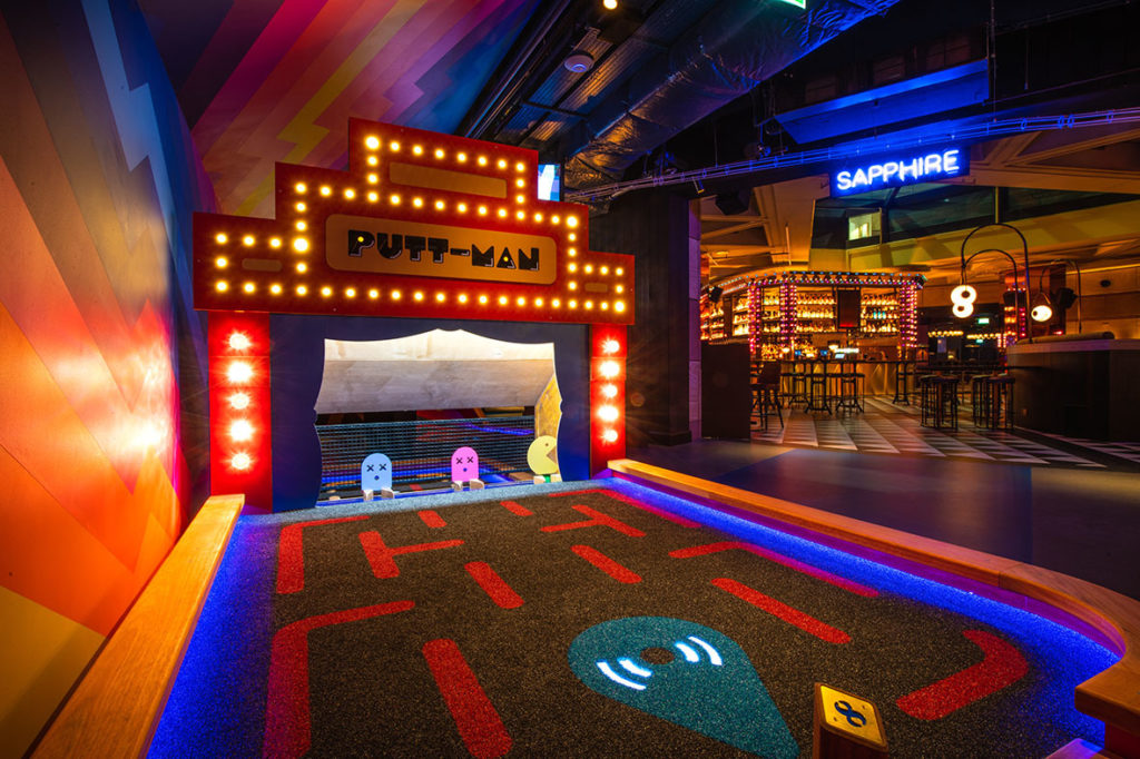 Puttshack free venue hire