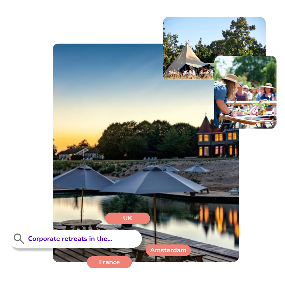 Corporate retreats in Europe Corporate retreats in Europe