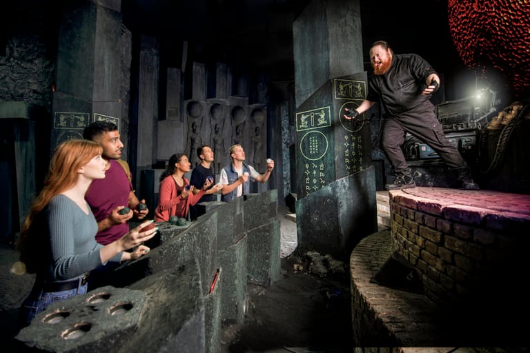 children's birthday parties - tomb raider live