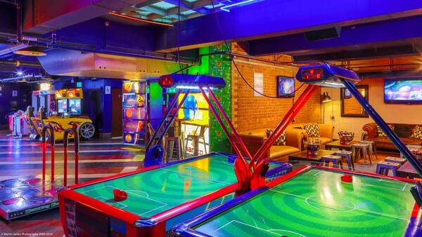 amusement centre as an 18th birthday party venue