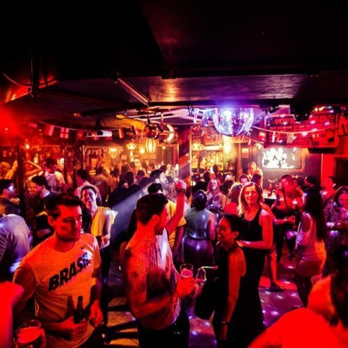 The dance floor at Salvador & Amanda, bound to give a swinging 18th birthday party venue 