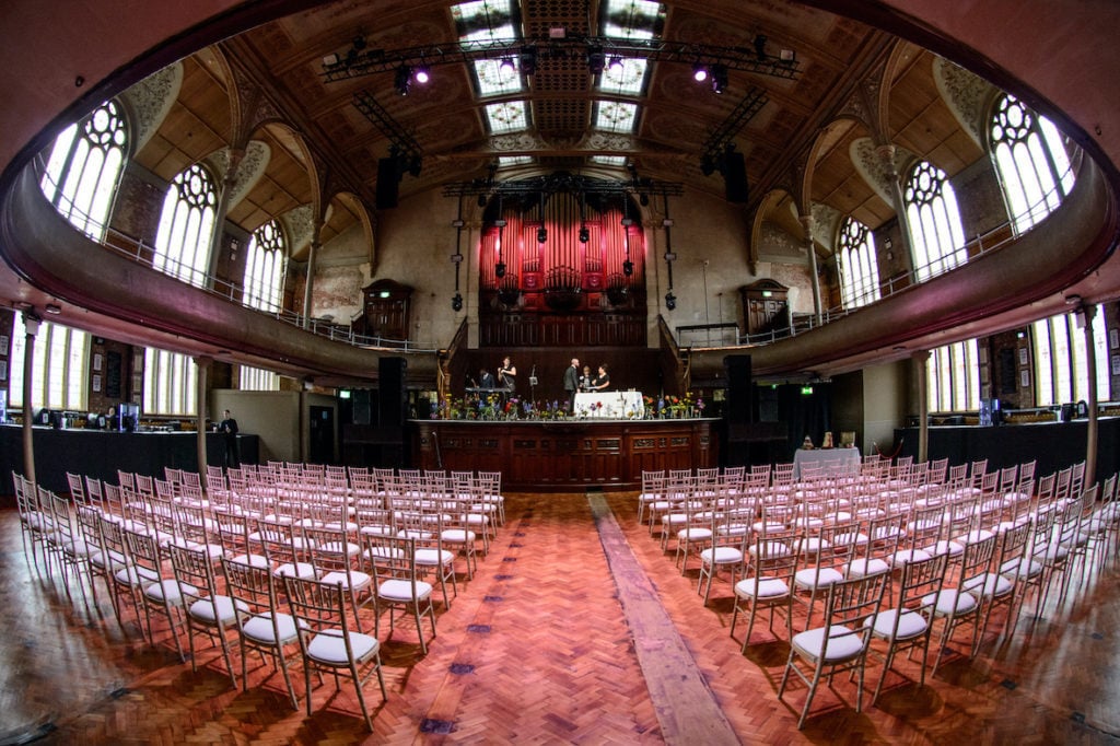 Albert Hall iconic party venue in Manchester
