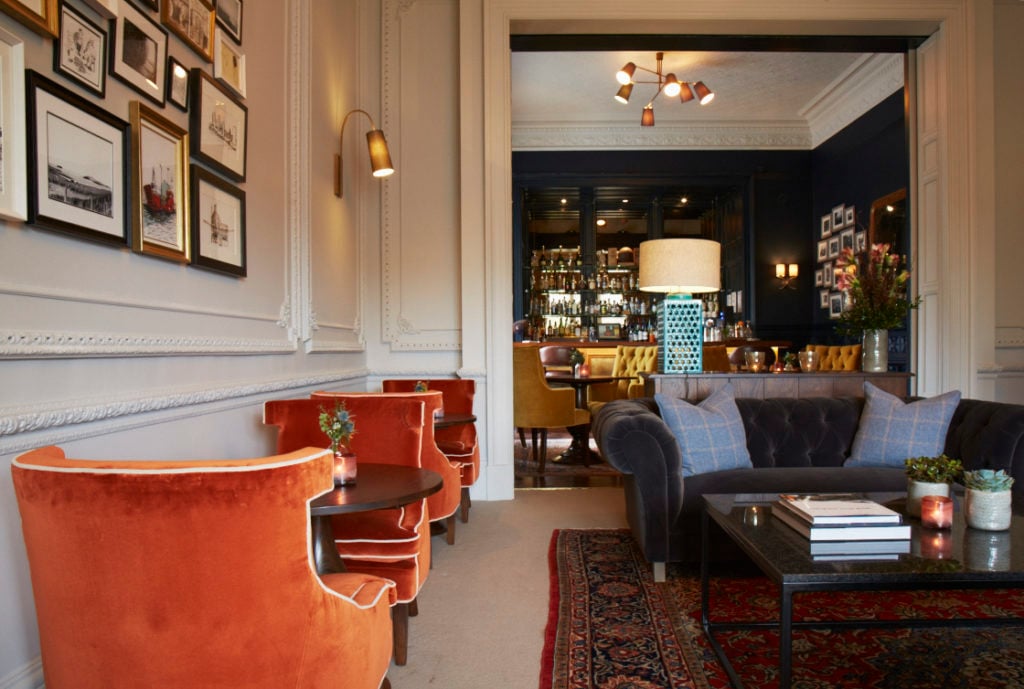 Ba' Bar and Lounge at The Dunstane Houses hidden bar