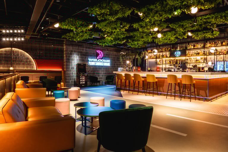 Christmas party venues London took social