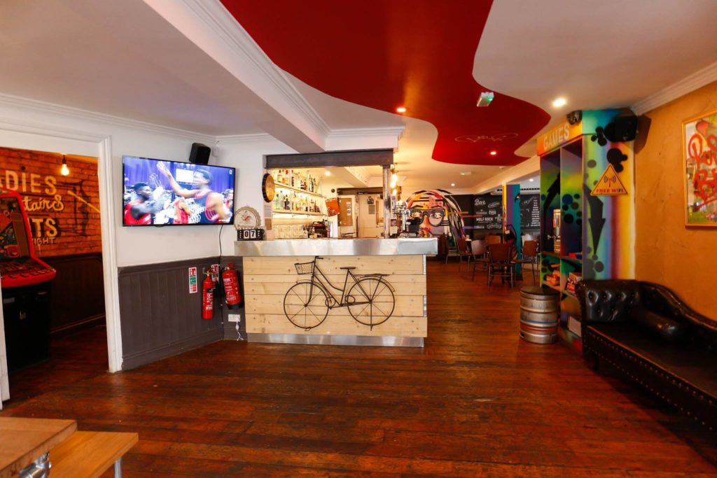 Rusty Bike free venue hire